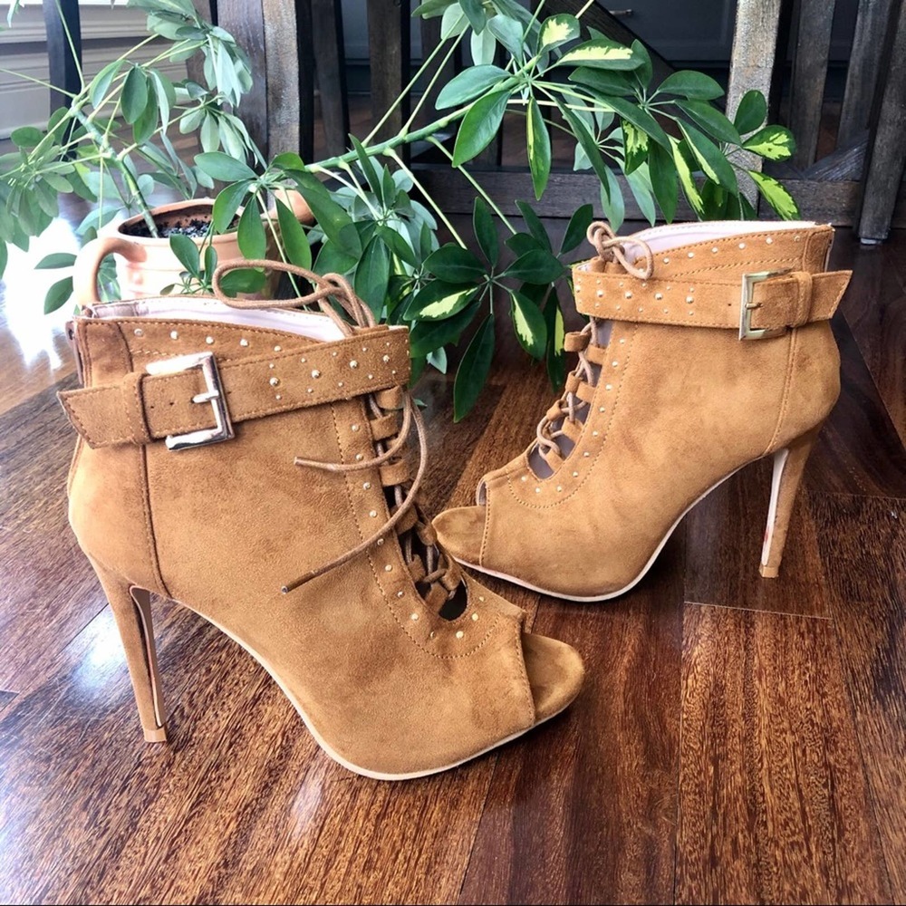Suede Booties - Picture 2 of 8